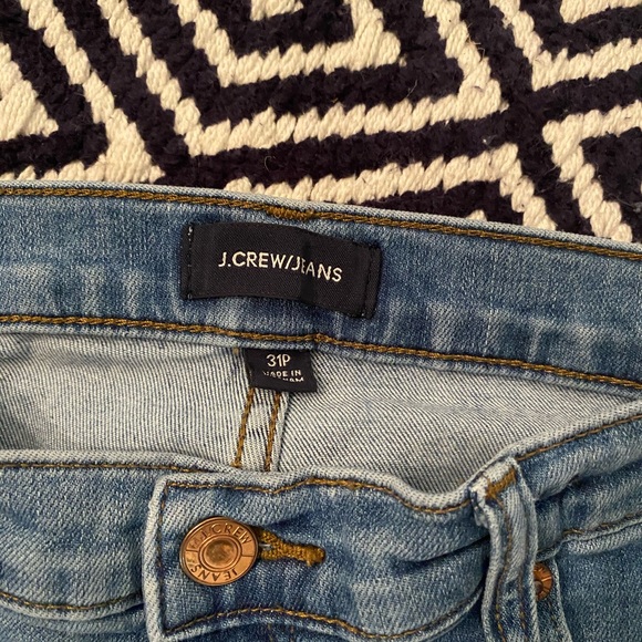 Light Wash High Rise JCrew Jeans - Picture 4 of 4